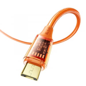 Mcdodo USB-A - MicroUSB kábel 1.2m narancs (CA-2100)