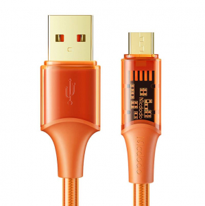 Mcdodo USB-A - MicroUSB kábel 1.2m narancs (CA-2100)