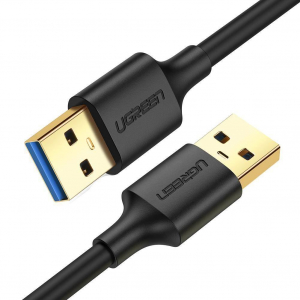 UGREEN USB-A / USB-A kábel 0.5m fekete (10369B)