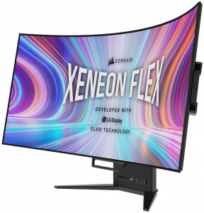 45" Corsair Xeneon 45WQHD240 ívelt OLED monitor fekete (CM-9030001-PE)