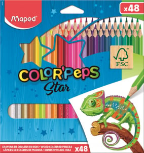 Maped "Color`Peps" színes ceruza készlet 48 különböző szín (832048)