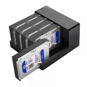 Orico 5x SATA 3.5 - 2.5 dokkoló állomás fekete (6558US3-C-EU-BK1)