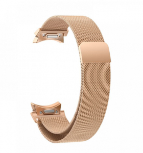 Cellect Samsung Watch 6 mágneses fém óraszíj 20mm rosegold (CEL-STRAPWATCH620-RG)