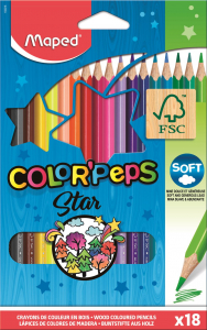 Maped "Color`Peps" színes ceruza készlet háromszögletű (IMA183218)