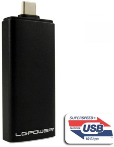 LC Power USB 3.1 Type-C - M.2 SATA SSD k&uuml;lső h&aacute;z (LC-M2-C-42MM)