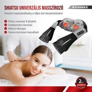 Vivamax GYVM42 Shiatsu univerzális masszírozó