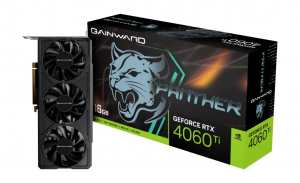Gainward GeForce RTX 4060 Ti 16GB Panther videokártya (471056224-4120 / NE6406T019T1-1061Z)