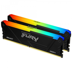 16GB 3200MHz DDR4 RAM Kingston Fury Beast RGB CL16 (2x8GB)  (KF432C16BB2AK2/16)