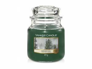 Yankee Candle Evergreen Mist Classic Közepes gyertya (34692)