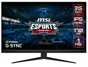 MSI G321Q LED 31,5" WQHD gaming monitor fekete (9S6-3DB91A-013)