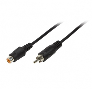 Logilink audiokábel RCA/M - RCA/M 10m fekete (CA1033)