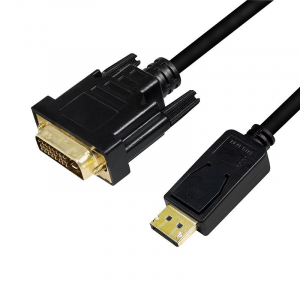 Logilink DisplayPort k&aacute;bel DP/M DVI/M 1080p 3m fekete (CV0132)