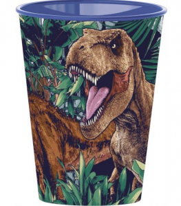 QX Jurassic World: T-rex mintás műanyag pohár 260 ml (201729)