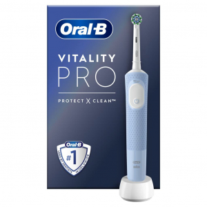Oral-B Vitality Pro Protect X Clean Vapor Blue elektromos fogkefe