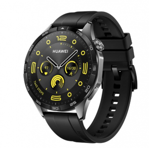 Huawei Watch GT 4 46mm okosóra fekete (55020BGS)