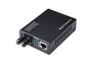 Digitus Fast Ethernet m&eacute;dia konverter ST (DN-82010-1)