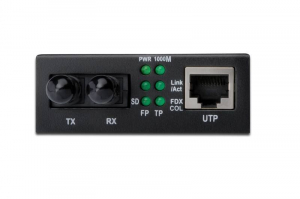 Digitus Fast Ethernet m&eacute;dia konverter ST (DN-82010-1)