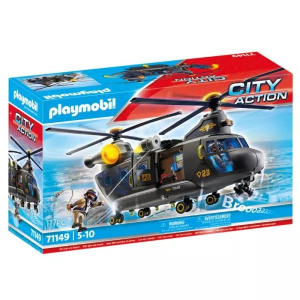 Playmobil: SWAT Mentőhelikopter fénnyel és hanggal (71149)