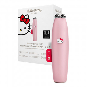 Geske 6 az 1-ben okos ultrahangos arc lifting készülék Hello Kitty rózsaszín (HK000014PI01)