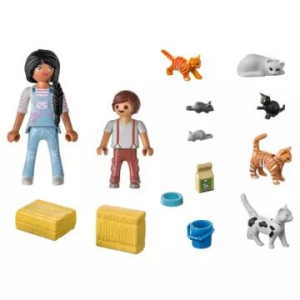 Playmobil: Cica család (71309)