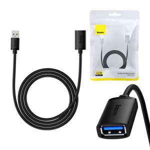 Baseus USB-A 3.0 anya - USB-A apa kábel 1.5m fekete (B00631103111-02)