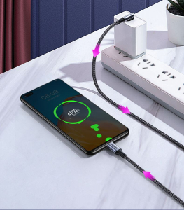 UGREEN US334 USB-C-USB-C kábel 5A PD 100W 1m fekete (70643)