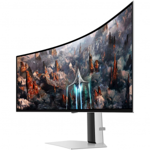 49" Samsung Odyssey G93SC ívelt OLED monitor (LS49CG934SUXEN)