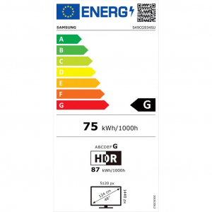 49" Samsung Odyssey G93SC ívelt OLED monitor (LS49CG934SUXEN)