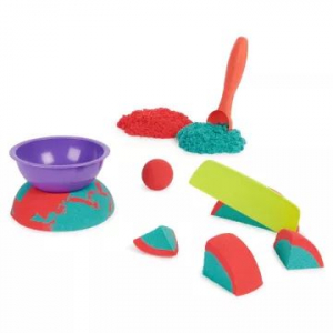 Spin Master Kinetic Sand: Mold N' Flow játékszett formázóeszközökkel (225663/6067819)