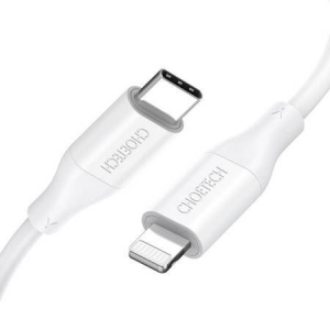 Choetech USB-C - Lightning kábel 1.2m fehér (IP0040)