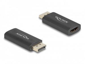 Delock Aktív DisplayPort 1.4 - HDMI adapter 8K HDR funkcióval (61055)