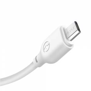 XO NB103 kábel 3in1 lightning - micro USB - USB-C fehér 2,1A 1m