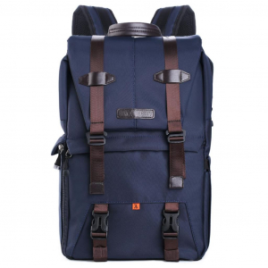 K&F Concept Beta Backpack 20 literes, fotós hátizsák, kék színben