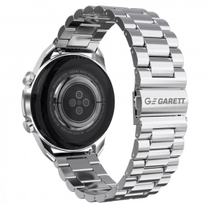 Garett V10 okosóra ezüst fém szíjjal (V10_SVR_STL)