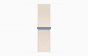 Apple Watch Series 9 GPS 41mm csillagfény alumíniumtok, csillagfény sport Loop (MR8V3)