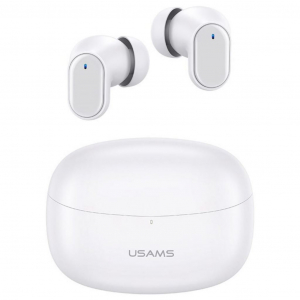 Usams BHUBH02 TWS Bluetooth fülhallgató fehér