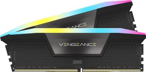 32GB 6000MHz DDR5 RAM Corsair VENGEANCE RGB CL36 (2x16GB) (CMH32GX5M2E6000C36)