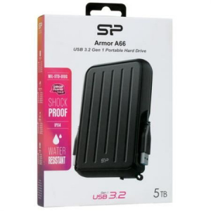 5TB 2,5" Silicon Power Armor A66 külső winchester fekete (SP050TBPHD66LS3K)