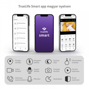 TrueLife NannyCam R7 Dual Smart kamerás gyermekfigyelő (TLNCR7DS)