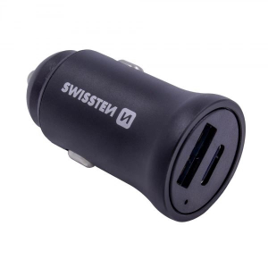 SWISSTEN Szivargyújtós USB Gyorstöltő 36W (3020111760)