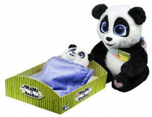 TM Toys Interaktív plüss panda mama & baobao (DKO0372)