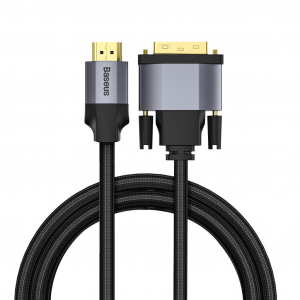 Baseus HDMI-DVI kábel 4k 1m fekete (CAKSX-F0G)