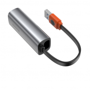 Baseus USB-A - USB-C – RJ45 hálózati adapter (CAHUB-AF0G)