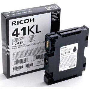 Zafir Ricoh GC41K színes zselés patron fekete