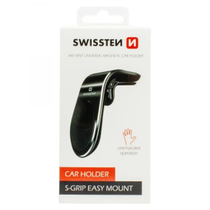 SWISSTEN Easy Mount m&aacute;gneses telefontart&oacute; szellőzőr&aacute;csra (3065010700)