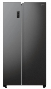 Gorenje NRR9185EABXL side-by-side hűtőszekrény fekete