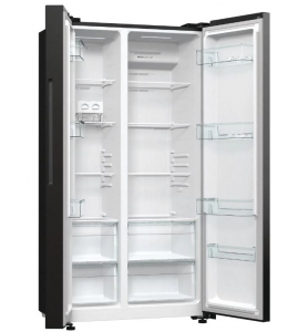 Gorenje NRR9185EABXL side-by-side hűtőszekrény fekete