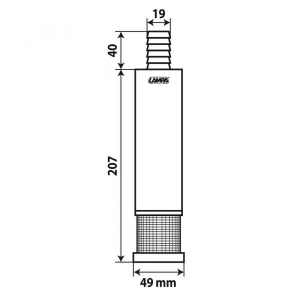 Lampa elektromos merülőszivattyú dieselhez 12V 3m (0172158)