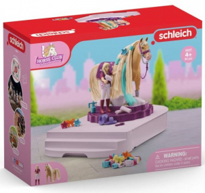 Schleich Horse Club Sofia's Beauties Lóápoló és -szépítő állomás (42617)