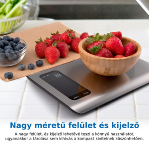 Etekcity Nutrition konyhai fitness mérleg Smart vezérléssel  (ESN00-RBS)